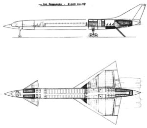 100 местный вариант Super Caravelle (1958)