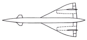 двухкилевой вариант Super Caravelle (1960 г)